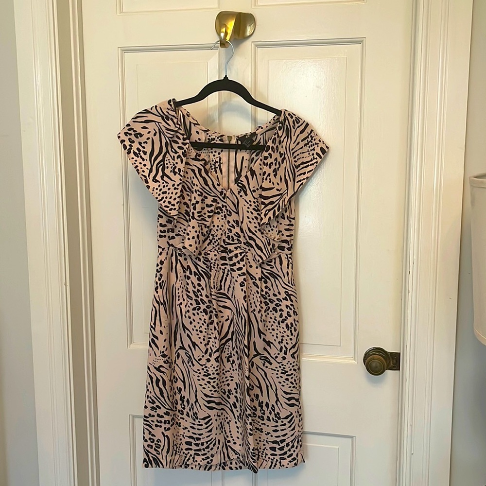 H&M Dress, Size 6(Small), Blush & Midnight Short Dress